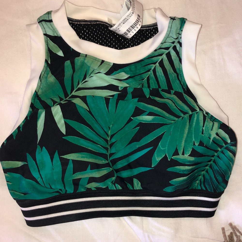 High neck bikini top